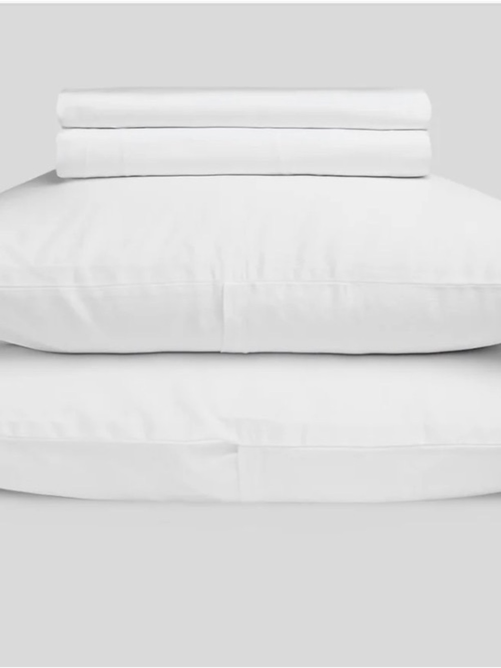 Parachute 100% Cotton White Sheet Set - Queen